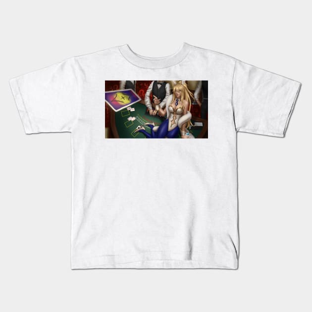 Artoria Pendragon Ruler Kids T-Shirt by gagimas